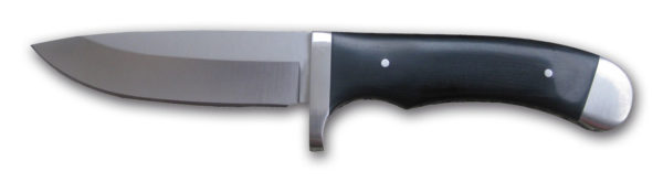 Buffalo River HunterFixed Blade Black Wood Knife