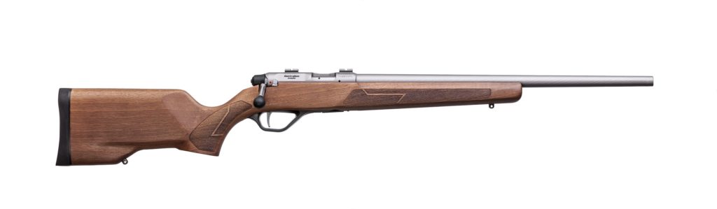 Lithgow Crossover LA101 .22lr Walnut Stock, Threaded Titanium Barrel ...