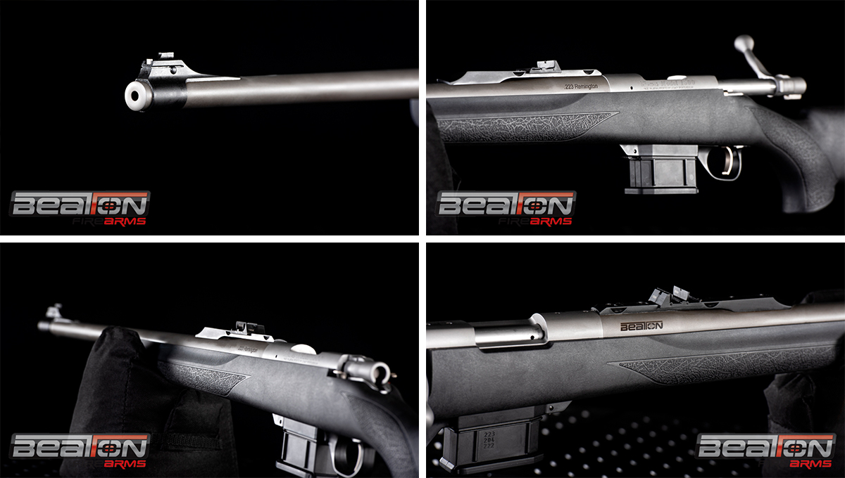 Howa 1500 with express sights Beaton Firearms